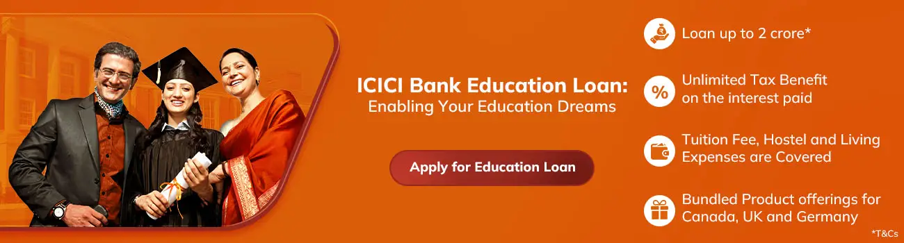 Education Loan ICICI Bank