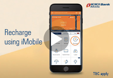 Recharge using iMobile