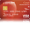 Coral Paywave Contactless Debit Card