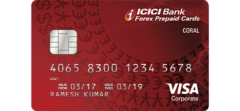 Coral Forex Prepaid Card