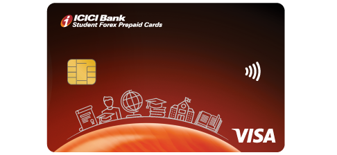 benefits of student travel card in icici bank