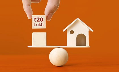 20 lakh Home Loan 