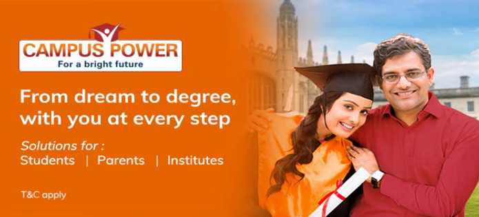 What are the different kinds of financial solutions and value-added services that Campus Power provides for parents?