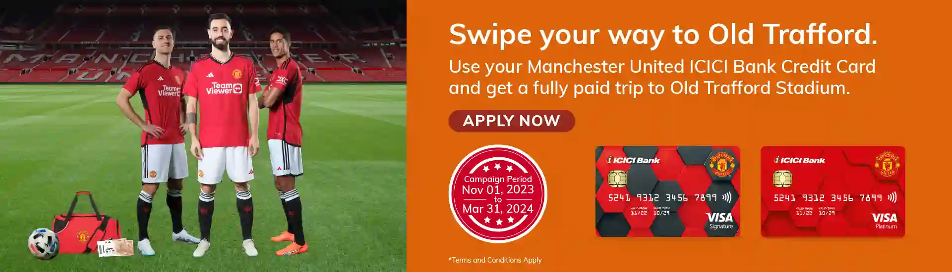 Get Manchester United Platinum Card