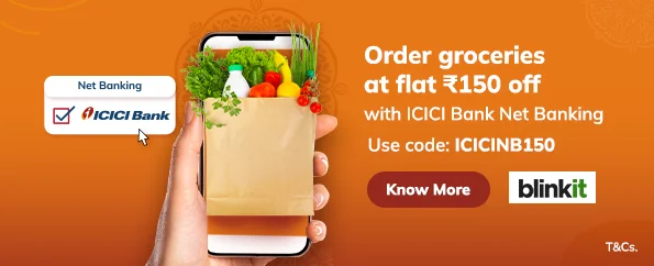 ICICI Bank brings exclusive offer on Blinkit!