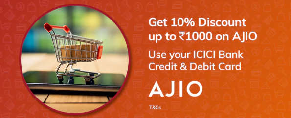 Get 10% Discount up to Rs 1000 on AJIO
