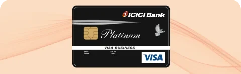 ICICI Bank Visa Business Platinum Credit Card 
