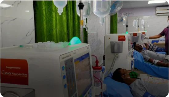 Dialysis support