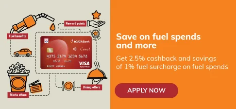 Save on Fuel Spends | ICICI Fuel Credit Card