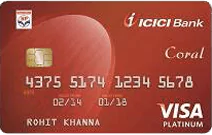 HPCL Coral Visa Credit Card