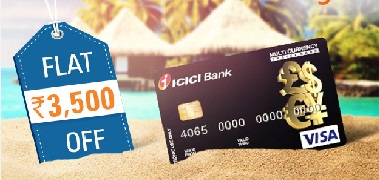 Icici Bank Travel Card Offers - 